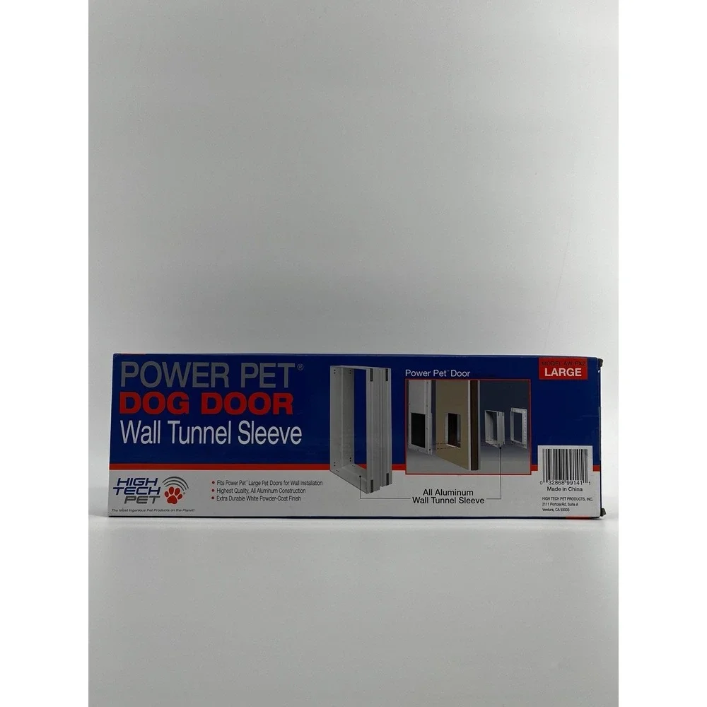 High Tech Pet Power Pet‎ Dog Door Wall Tunnel Sleeve Model AW-PX2 Large
